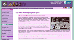 Desktop Screenshot of dinnerandamurder.com